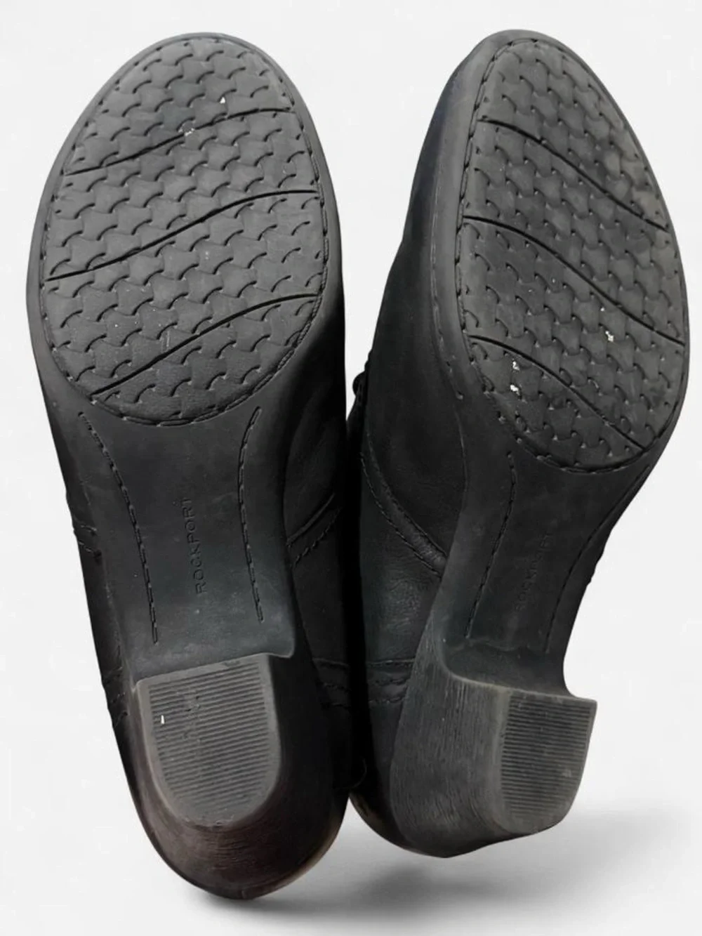 Rockport | Black Leather | Booties | SIZE 7.5